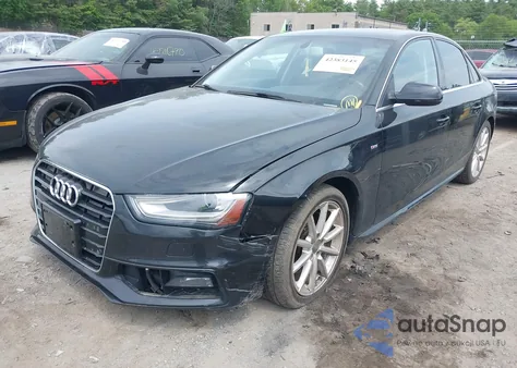 2014 Audi A4 2.0T Premium from USA, damaged, VIN WAUFFAFL4EA046591